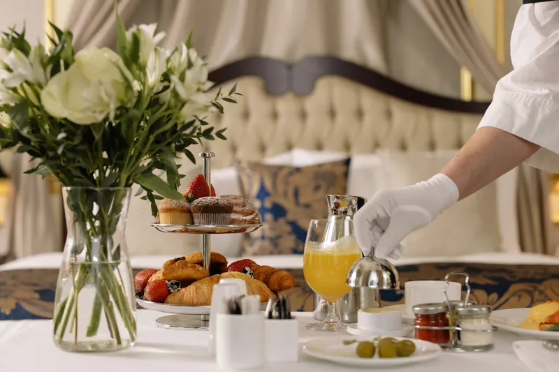Detail of wedding arrangements for Antalya wedding 2028 with 50 guest rooms emphasizing venue logistics