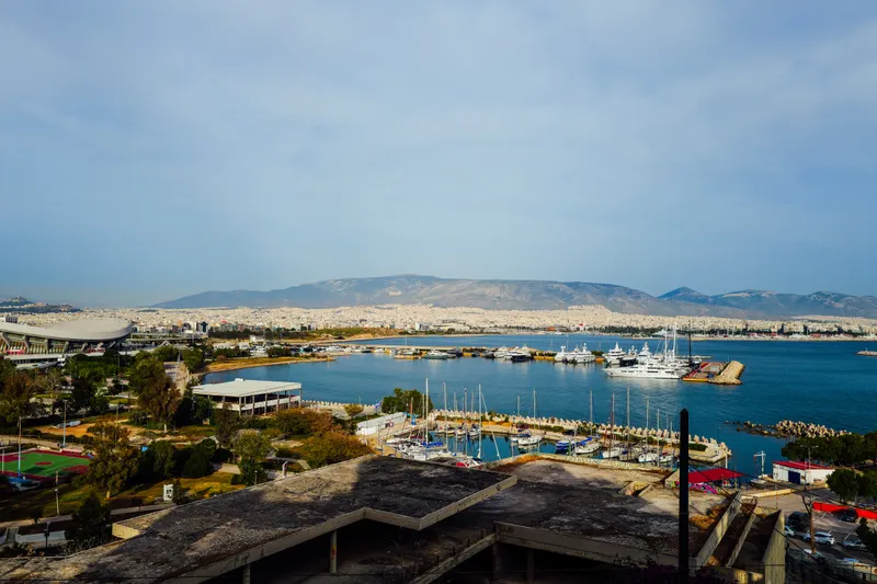 A beautiful villa in Athens Riviera property for American buyers with a spacious terrace overlooking the sea.