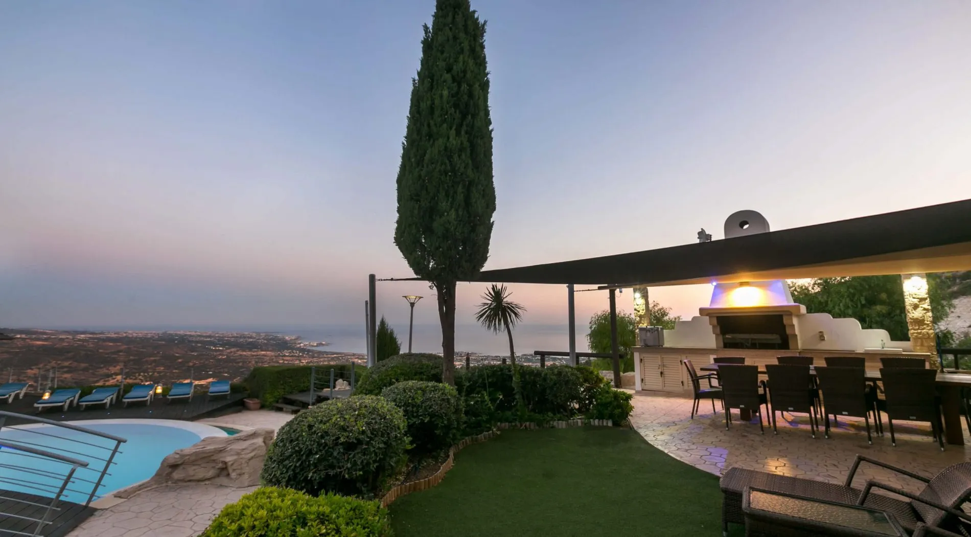 Experience villas with panoramic views in Northern Cyprus