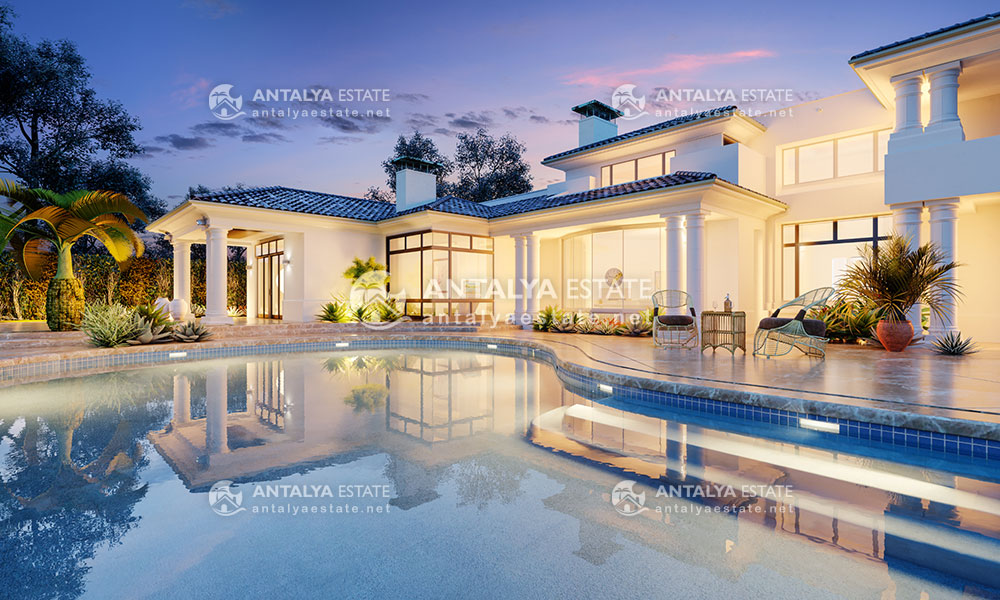 buy luxury villa in Antalya Turkey