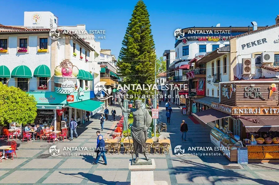 A view of downtown Antalya in Turkey