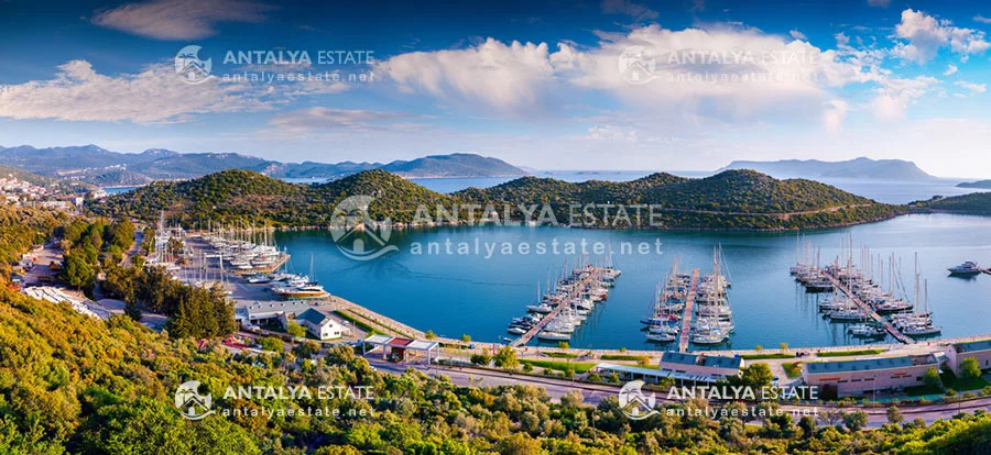 Kas city in Antalya province