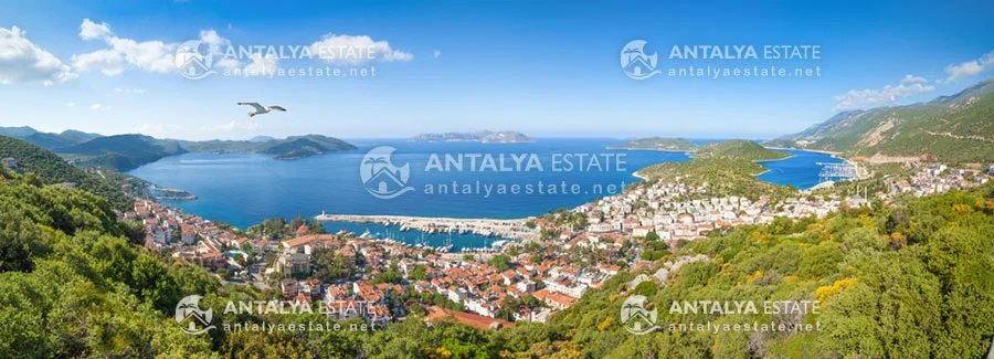 Sightseeing places and natural scenery in Kas, Antalya