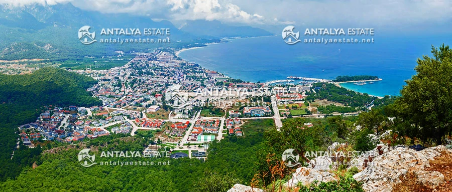 A view of the Kemer city of Antalya