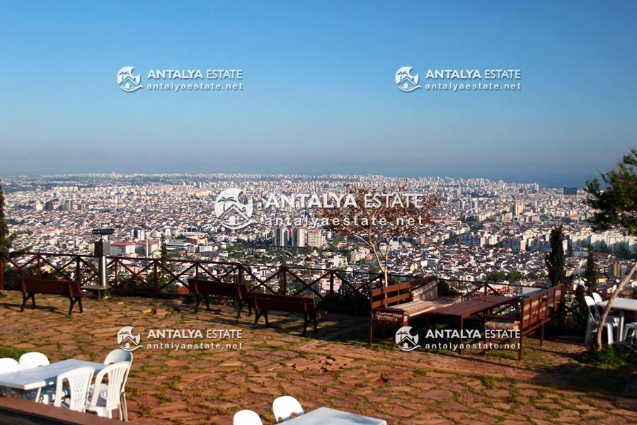 A view of the city of Kepz, Antalya