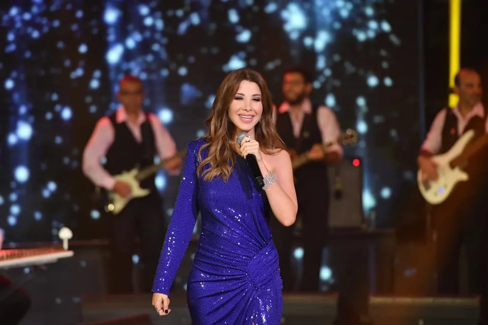 نانسی عجرم در کنسرت بلک آنتالیا ترکیه