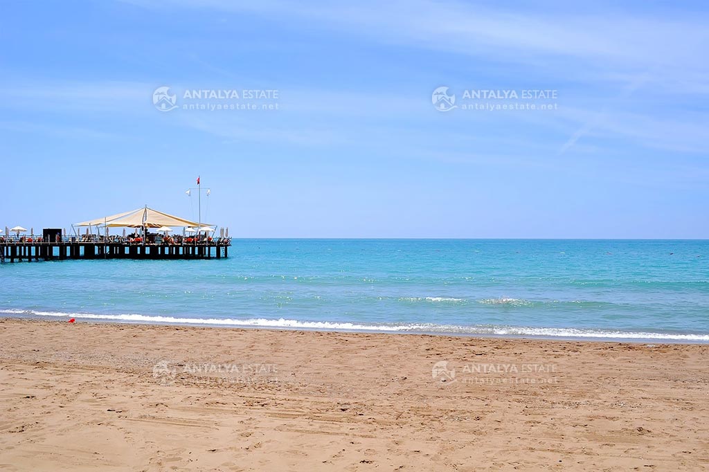 The seashores in Belek