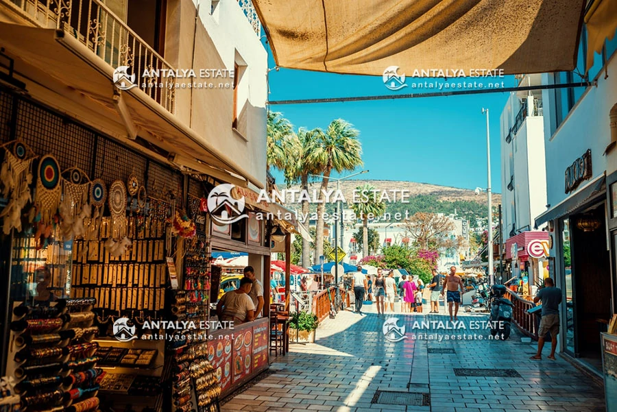 Bodrum local market in Turkey