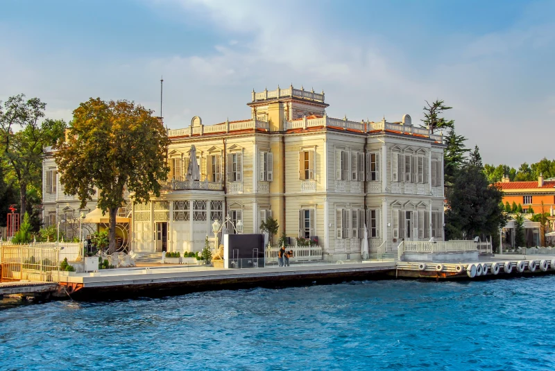 castle wedding at Sait Halim Pasha Mansion turkiye