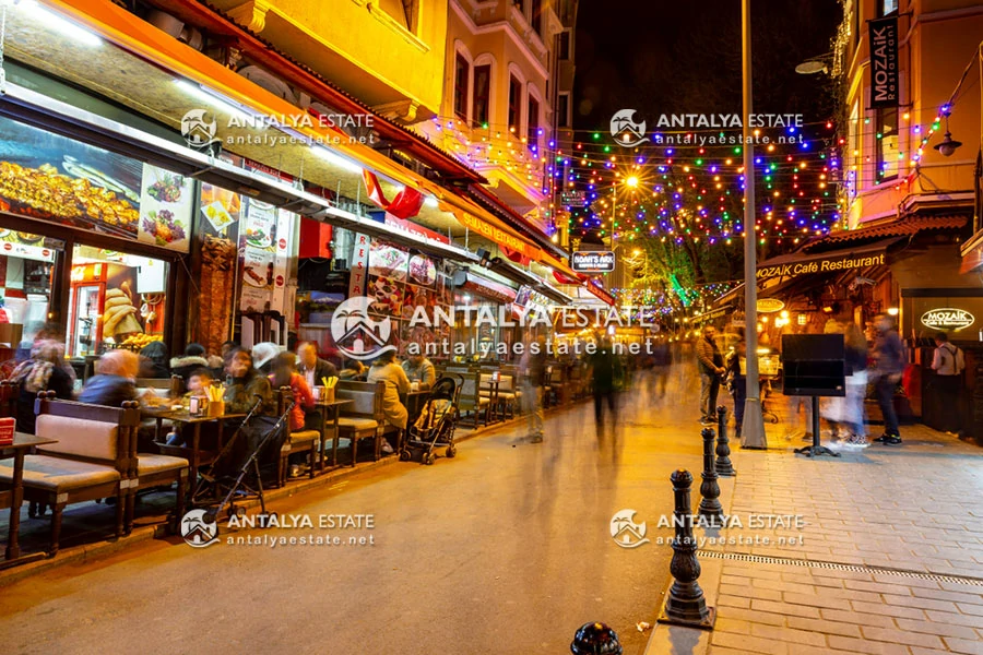 Business and entertainment places in Istanbul, Turkey