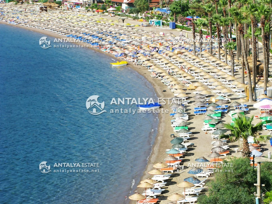 Marmaris recreational beach