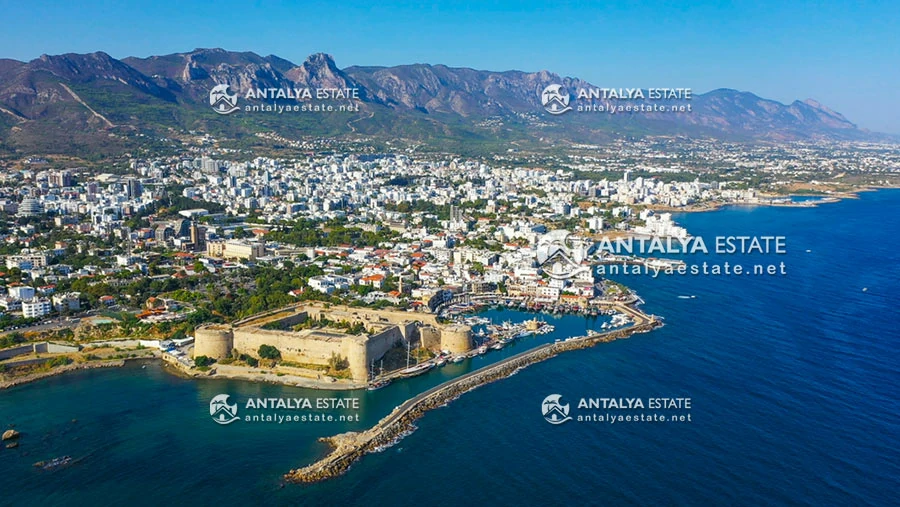 Girne is a beautiful city on the coast of Northern Cyprus