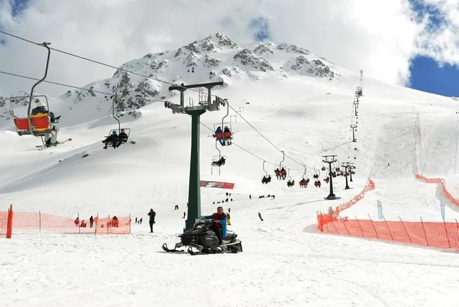 Recreation in Antalya in winter