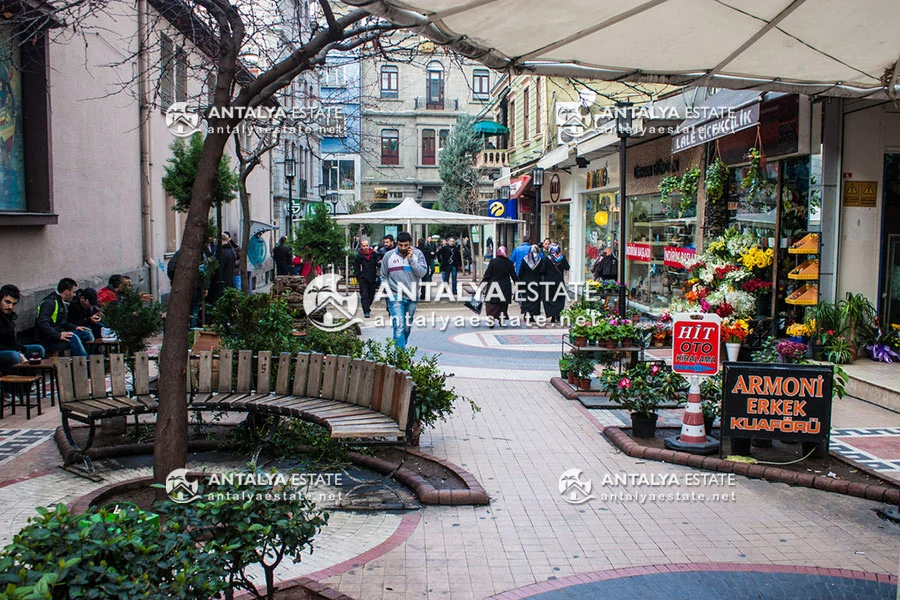 A view of the coastal city of Trabzon, Turkey