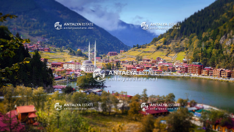 A view of Lake Trabzon, Turkey