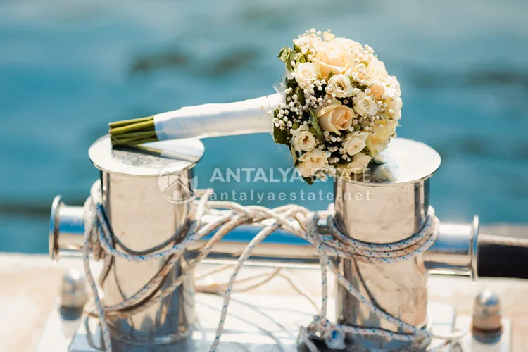 yacht wedding in Istanbul